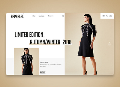 Fashion e-commerce clothes creative design design ecommerce design ecommerce shop fashion design homepage design minimalistic modern design shopify theme ui web webdesign