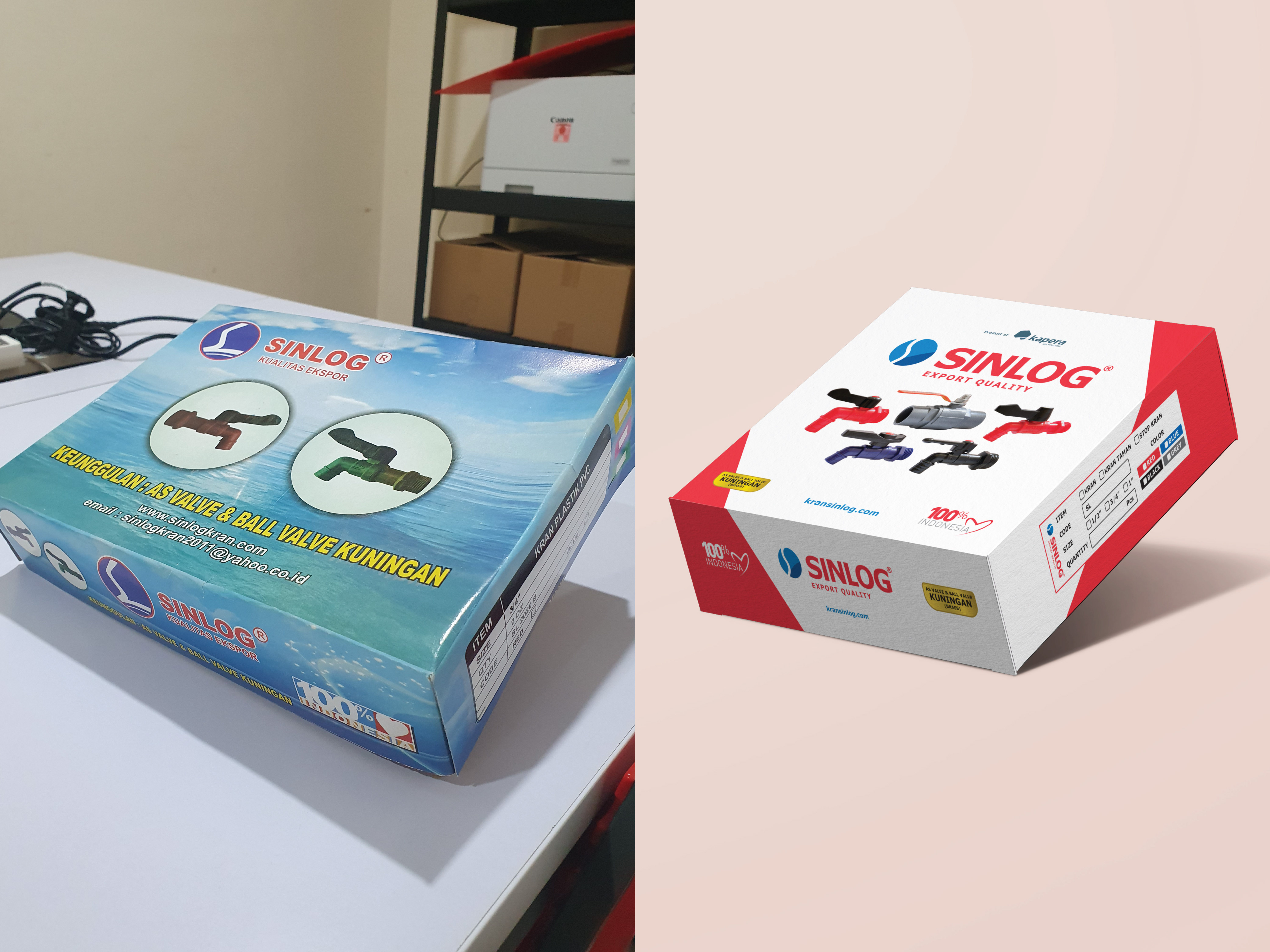 Example of Send Existing Design, We Make It Better!