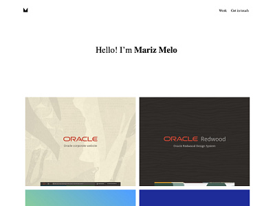 Mariz.io new personal website code design mariz personal ui ux website website design