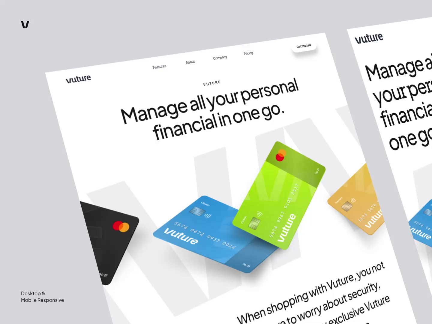 Example of Monthly Design Service