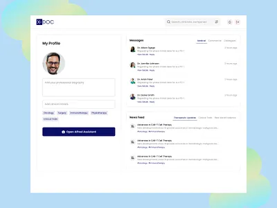 X-DOC - Medical Appointment Scheduler appointment design doctor landing page log in login medic medical medical appointment product design profile ui ux