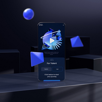 STOA Mobile App app app design dark theme development mobile app product design ui uiux ux webapp