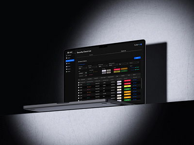 Security Check analysis checklist clear dashboard data design figma filter product security ui ux virus web