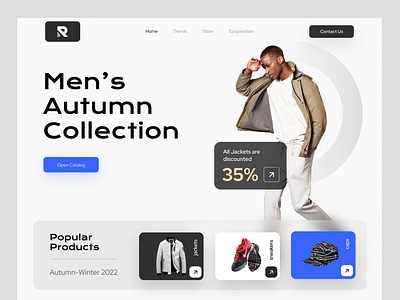 Reno - Men's Сlothing Store e commerce e commerce app e commerce template ecommerce online shop online shopping online store online store commerce shop shopify store web design website