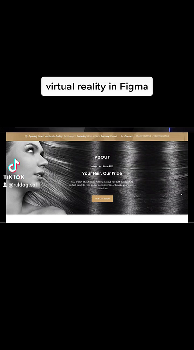 Virtual Reality in Figma app ar design prototyping ui vr