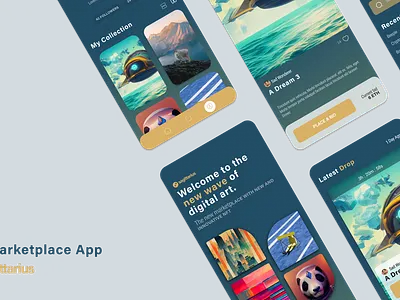 Sagittarius: NFT Marketplace App
