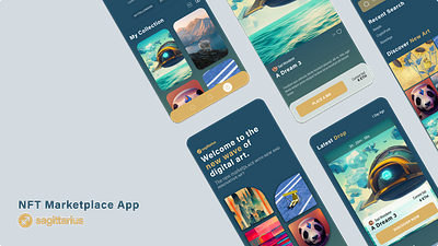 Sagittarius: NFT Marketplace App