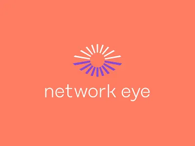 Network Eye branding creative eye care health logo icon logo logo design logo icon pattern typography visual identity