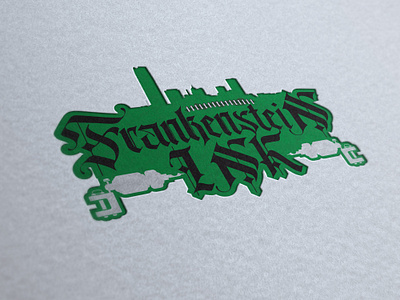 Frankenstiens Ink branding design graphic design logo tattoo tattoo shop