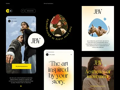 JBY Visual Inspiration brand guidelines brand identity brand sign branding business design halo halo lab identity logo logo design logotype marketing packaging smm startup