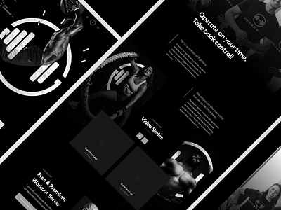 HouseGYM Landing Page design gym gym website landing landing page landing page design landingpage sport typography ui user experience user inteface ux web web design webdesign website website design