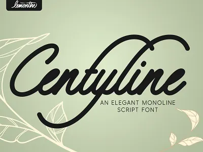 Centyline Font branding design fonts graphic design handlettering logo typeface typography