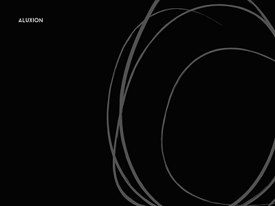 Black and white wallpapers for the team aluxion black black and white branding design grey hand drawn illustration logo minimal typography wallpaper design wallpapers white
