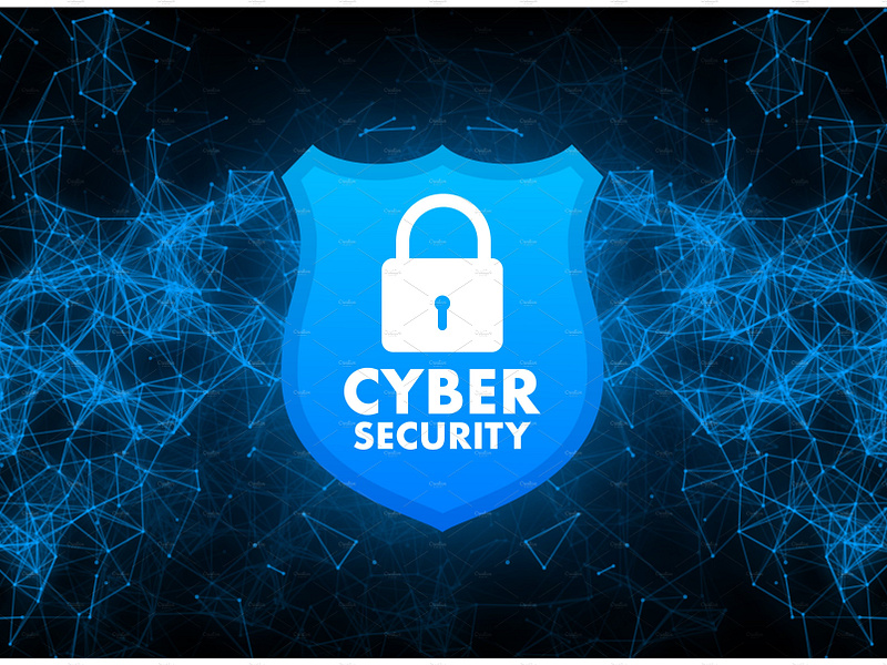 Cyber security vector logo with by DG on Dribbble