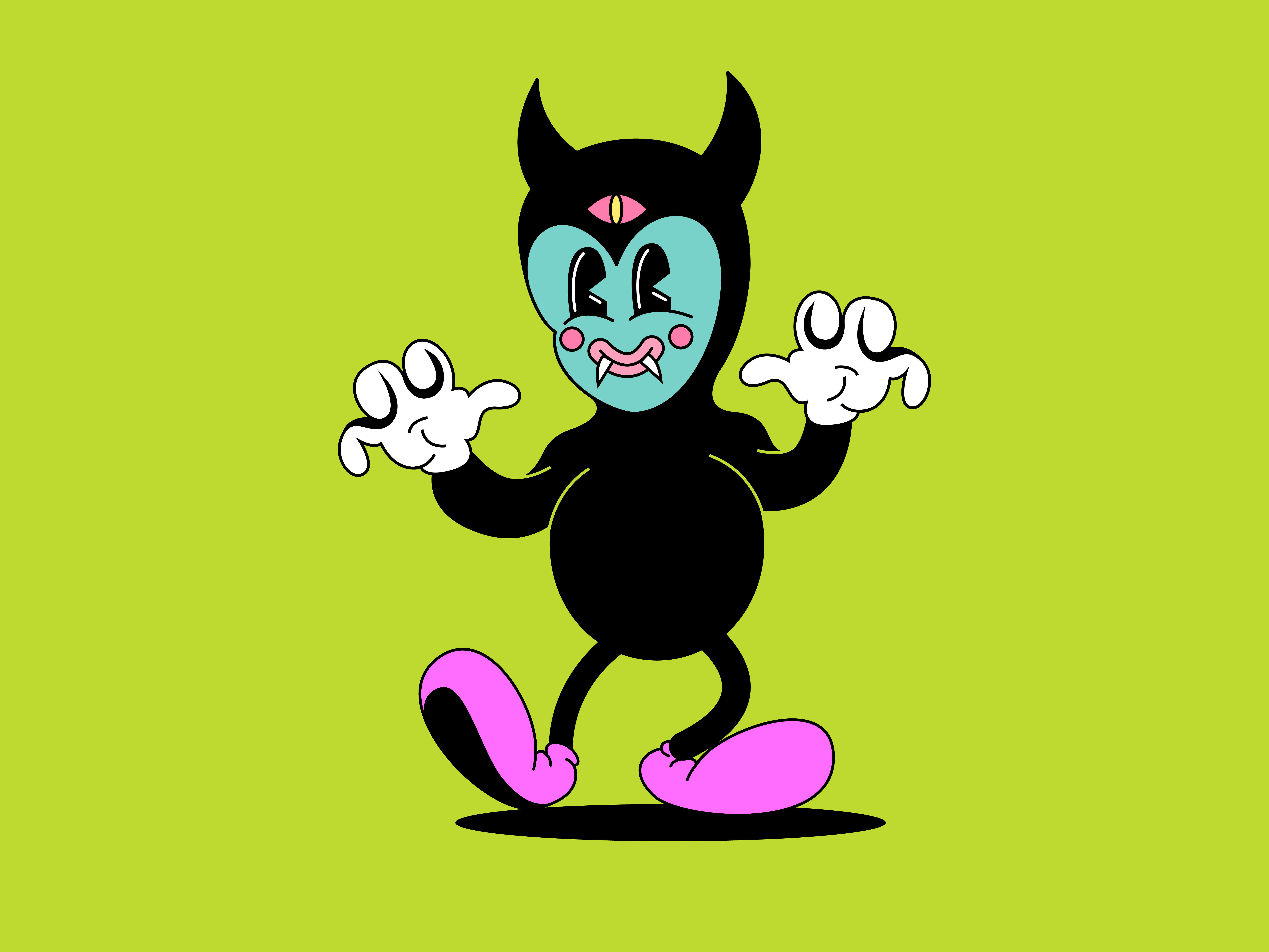 Example of Custom Mascot Character Design