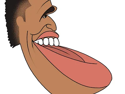 Vinicius jr caricature caricature cartoon digital art digital illustration drawing illustration painting portrait procreate sketch