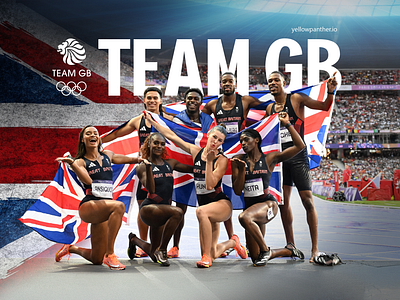 TEAM GB Fan App blue british sport designdaily designinspiration dribbbleshots fan app illustration olympics red sports app team gb ui ux white