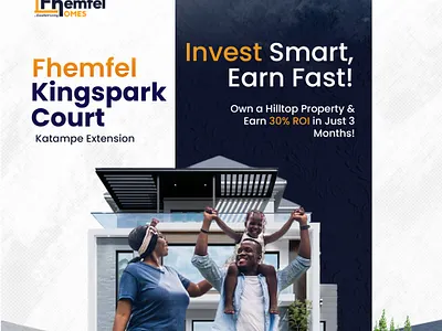 Real estate design design graphic design typography