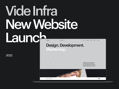 Vide Infra New Website Launch agency business design ecommerce product vide infra