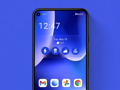 Cleaner Pro | Widgets android app design figma ui ux vector widget