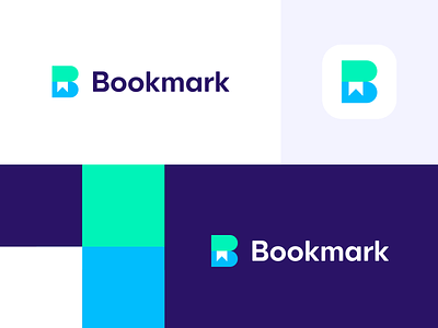 Bookmark app logo design a b c d e f g h i j k l m n b logo book bookmark books brand brand identity branding design education icon identity illustration logo logo design logo designer mark modern symbol website