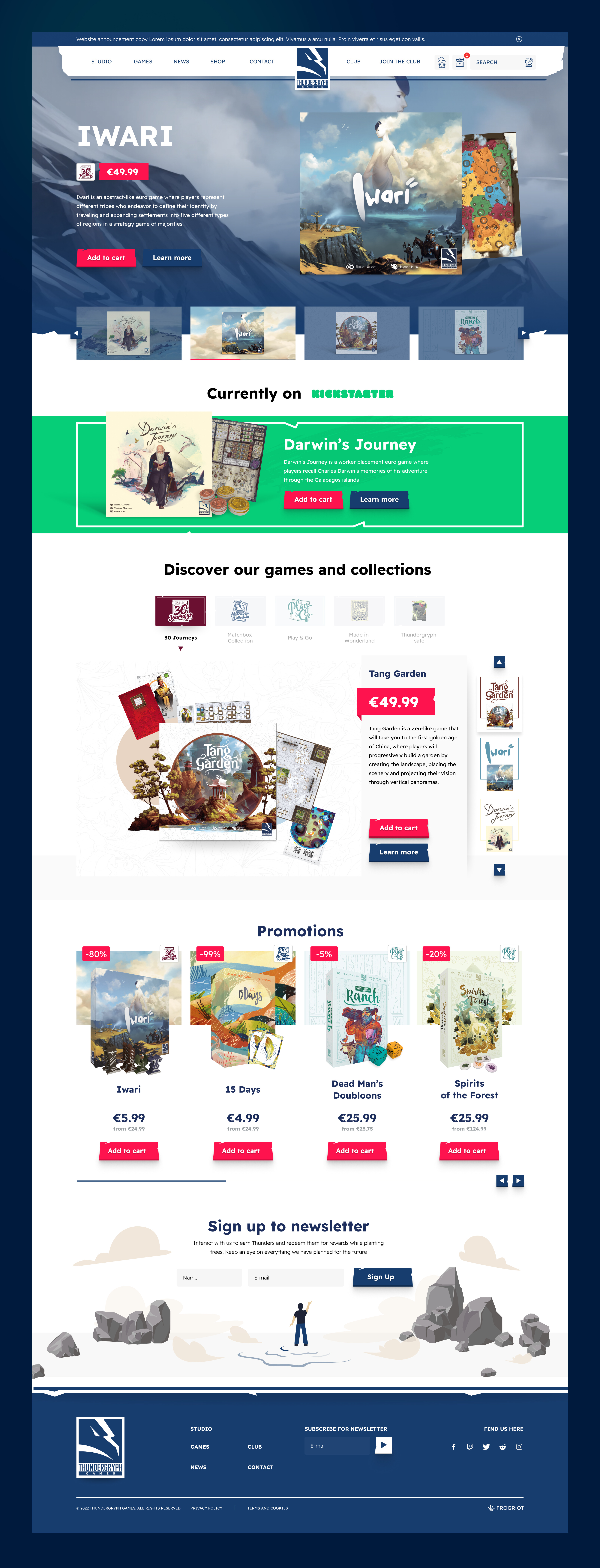 Example of Modern Web & E Commerce Design