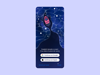 Daily UI - Sign in app appdesign boat cartoon dailyui illustration lansdcape night procreate ship sign up ui