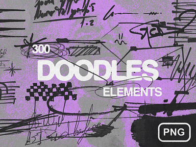 300 Doodles Elements arrows design doodle doodles download elements graphics handdrawn illustration lines marker paper pixelbuddha png scratches scribble scribbles strokes textures transparent