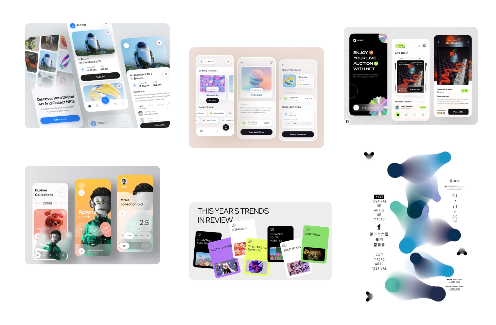 Moon NFT Marketplace by Donatien Quelquejay on Dribbble