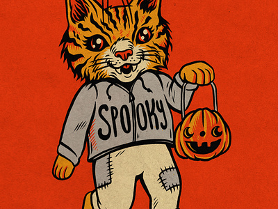 WEENZINE NINE! art cat character cute drawing halloween illustration spooky trick or treat