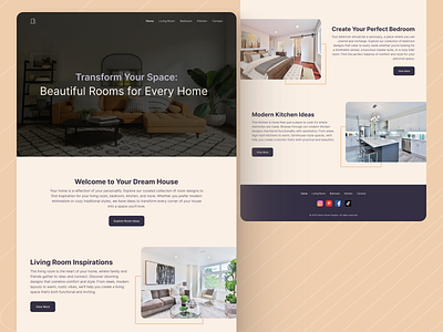 Exploration Beautiful Rooms bedroom dribbble kitchen ladingpage like livingroom popular rooms web website