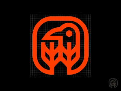 Crow beer autumn beer bird corvus crow fall field grid halloween helles icon lager logo midwest nature october pilsner raven symbol wheat