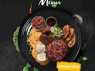 Food Flyer graphic design