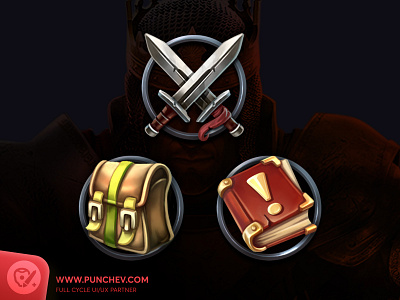 March of Empires iconography game iconography game icons user interface