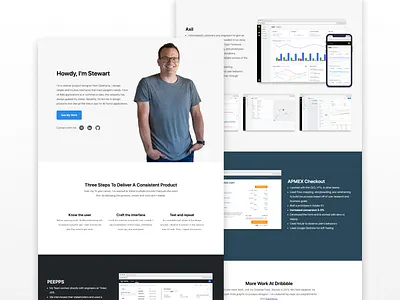 New Website case study personal portfolio ux website