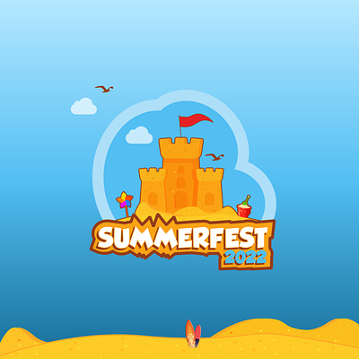 Summerfest 2022 branding design graphic design logo logo design