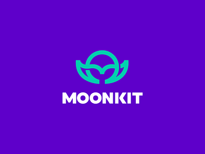 Moonlit brand branding crypto cryptocurrency design font identity illustration kit letter logo logotype market moon