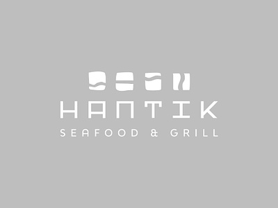 HANTIK: BRANDING & STATIONARY branding brands cuisine design graphic design grill haute cuisine illustration logo logotype restaurant seaffod seafood typography