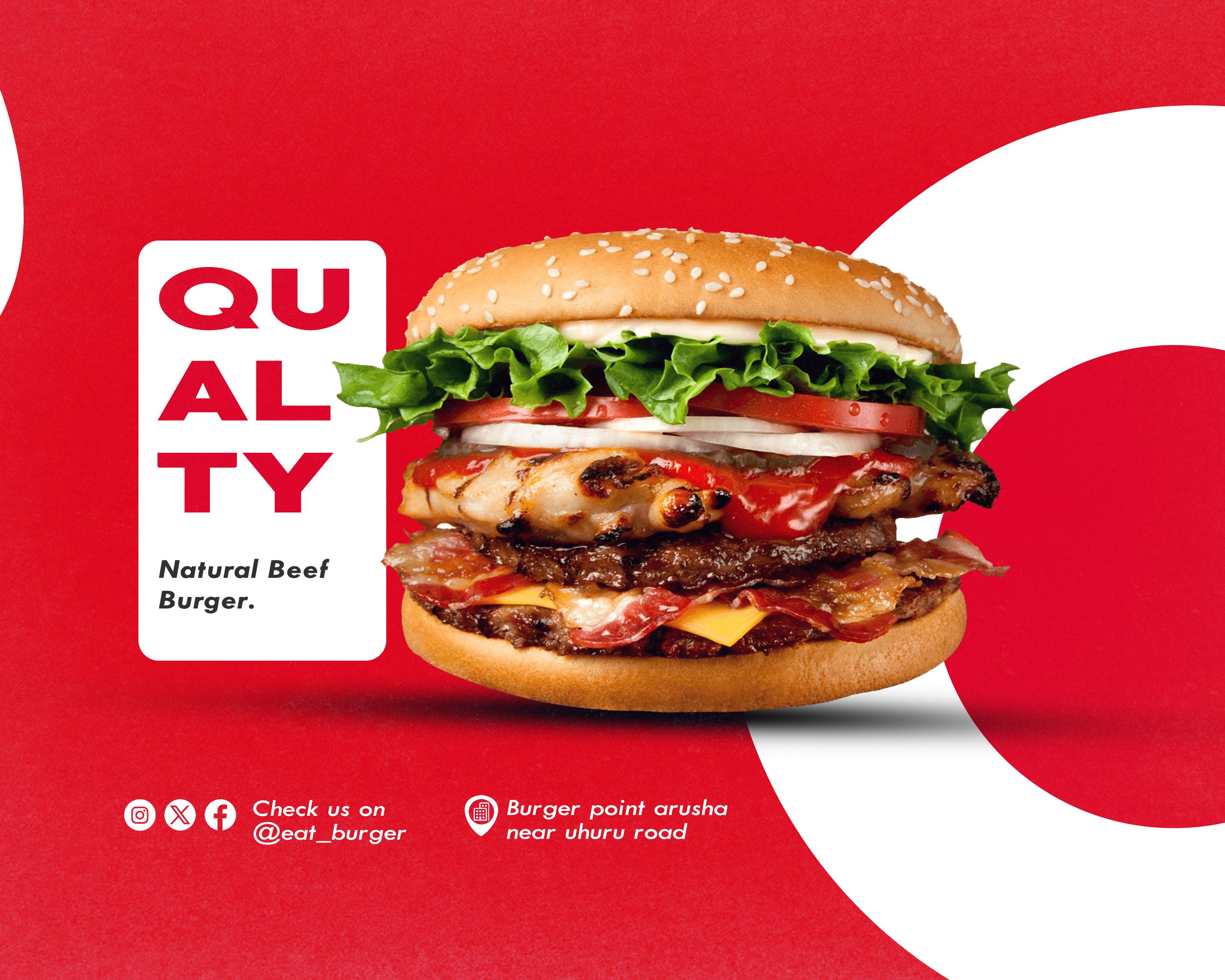Savor the Perfection of Every Bite! 🍔🔥 advertisement banner branding burger design graphic design poster productdesign socialmediapost ui