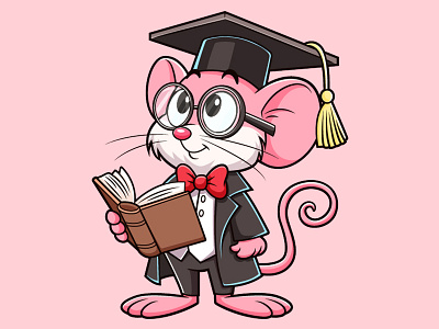 Cute Mouse Cartoon Character | Mouse Cartoon Mascot Design 2d branding cartoon cartoon character cute cartoon design download graduate graphic design illustration mascot mascot cartoon mascot design mouse mouse drawing mouse mascot stock image ui ux vector