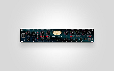 VST Tube Channel Strip Interface Design audio audio interface audio plugin figma hardware knobs realism uv meter vst