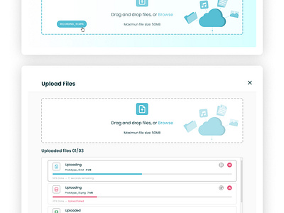 Files Upload  UX Best Practices by Dmitry Sergushkin on Dribbble