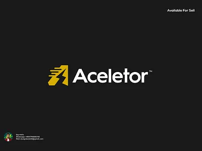 Accelerator Power AutoMobile logo a logo accelator logo auto logo automobile logo branding car logo engine logo gear graphic design illustration letter a logo logo idea logo make logo mark power logo thunder logo ui