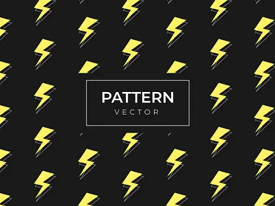 Pattern Thunder Vector cool design electric graphic design illustration pattern shape storm thunder thunderbolt vector wallpaper weather