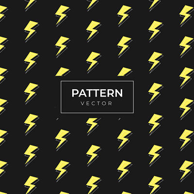 Pattern Thunder Vector cool design electric graphic design illustration pattern shape storm thunder thunderbolt vector wallpaper weather