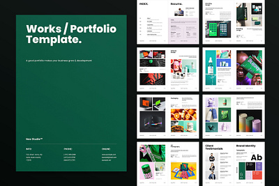 Works / Portfolio Template showcase
