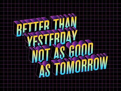 motto design graphic design motto tiny buffalo typography vector