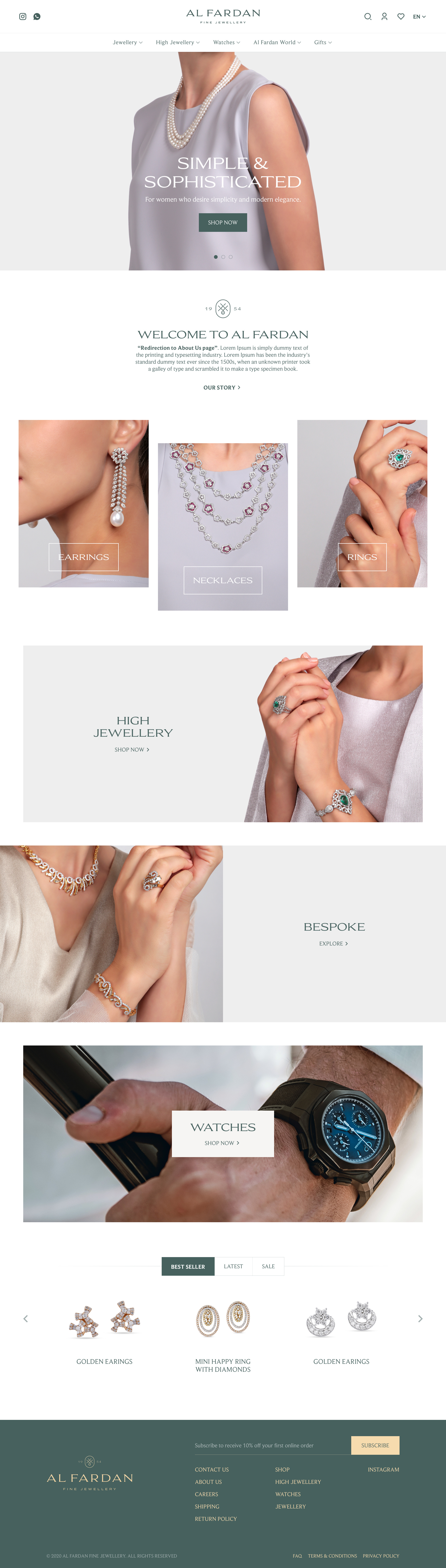 Example of E Commerce Website Design