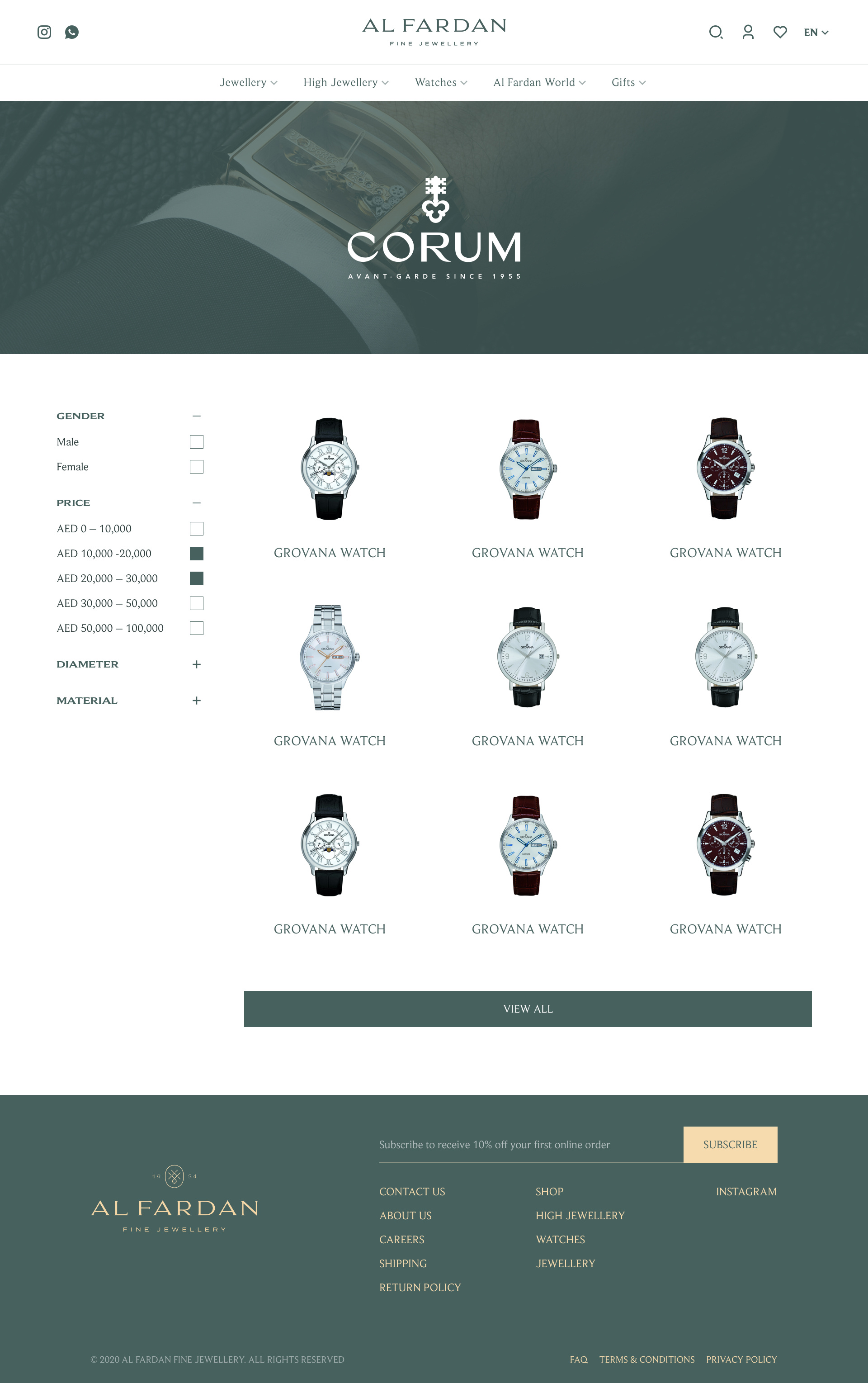 Example of E Commerce Website Design