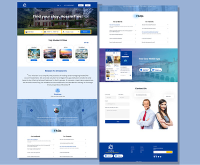 Hostel Booking UI Landing page bookingwebsite figma findahostel hostelbooking landingpagedesign travelaccommodation ui uiux website